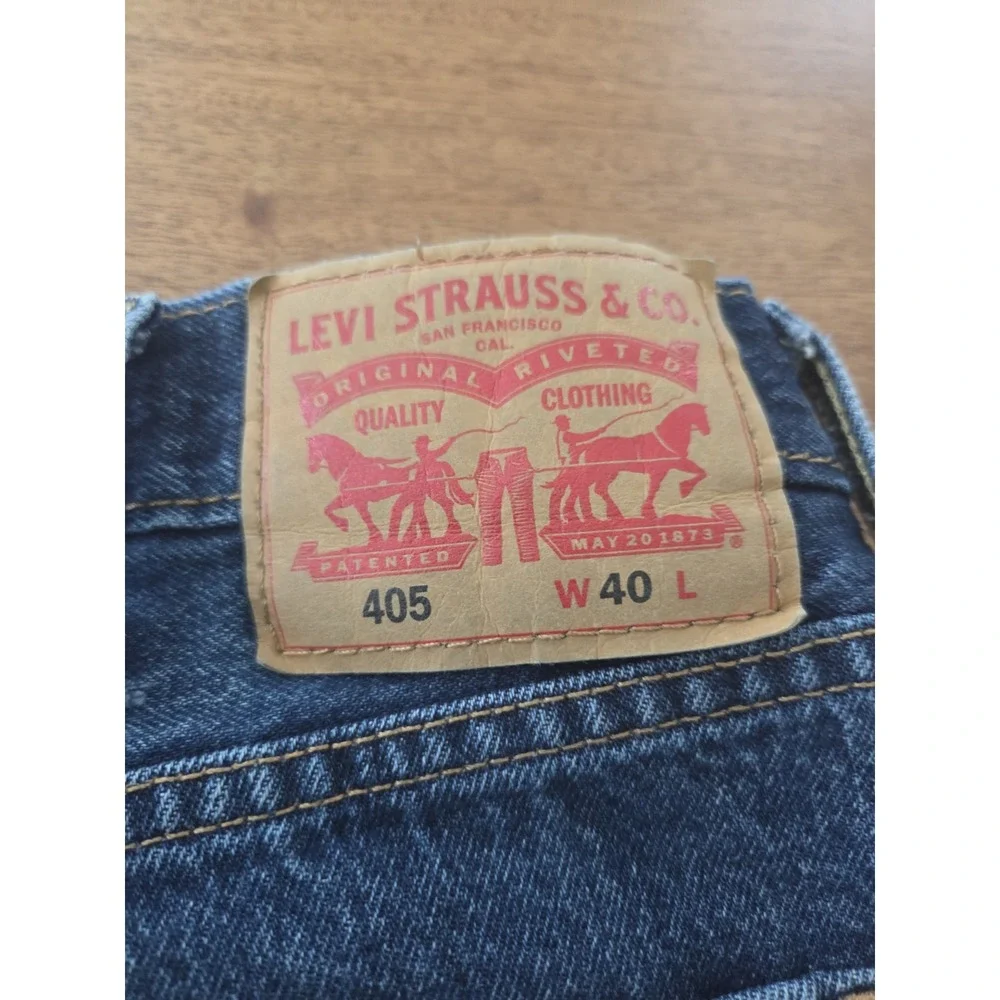 Levi's 405 Denim Bermuda Shorts Men's 40‎
